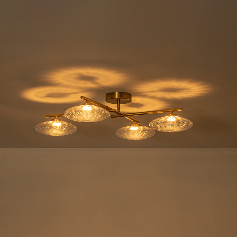 Plafonnier semi-encastré Modern