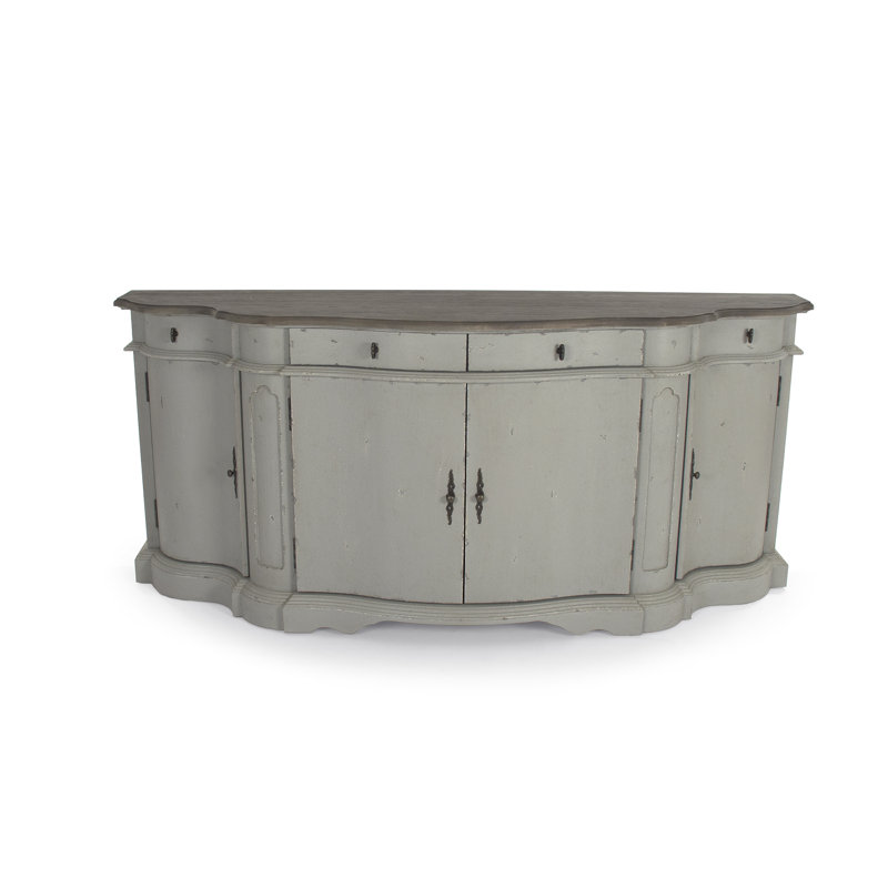 Courbe 70'' W Solid Wood Sideboard