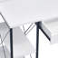 Bureau moderne blanc et noir avec tablettes ouvertes et bahut | Idée de cadeau-1372062331