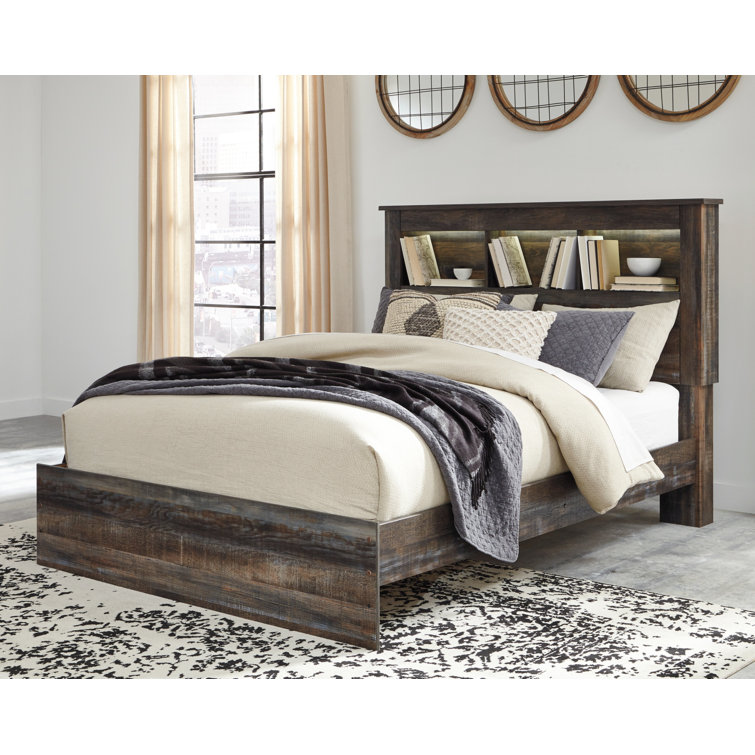 Drystan Bookcase Storage Bed