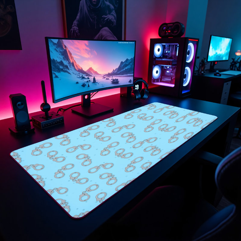 Polyester Desk Pad, 23.6x13.8