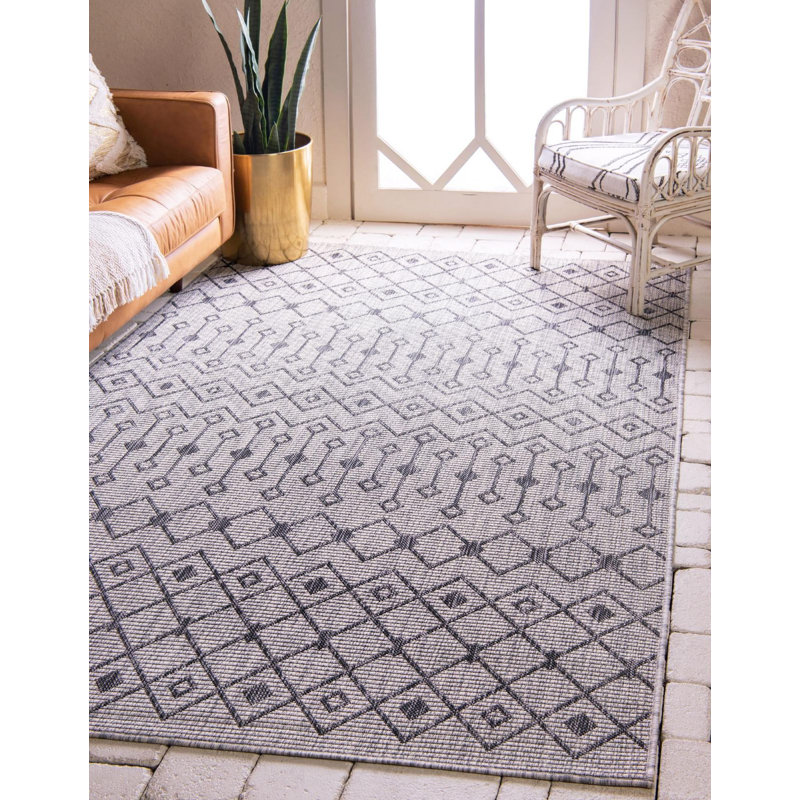 Tapis d'extérieur Preen, Rond 7 pi 10 po