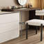 Coiffeuse avec miroir lumineux, 6 tiroirs