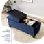Banc repose-pieds en velours avec rangement amovible Nestl-132127319-132127322