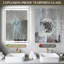 Rectangle Wall Makeup / Shaving Mirror-1347374526