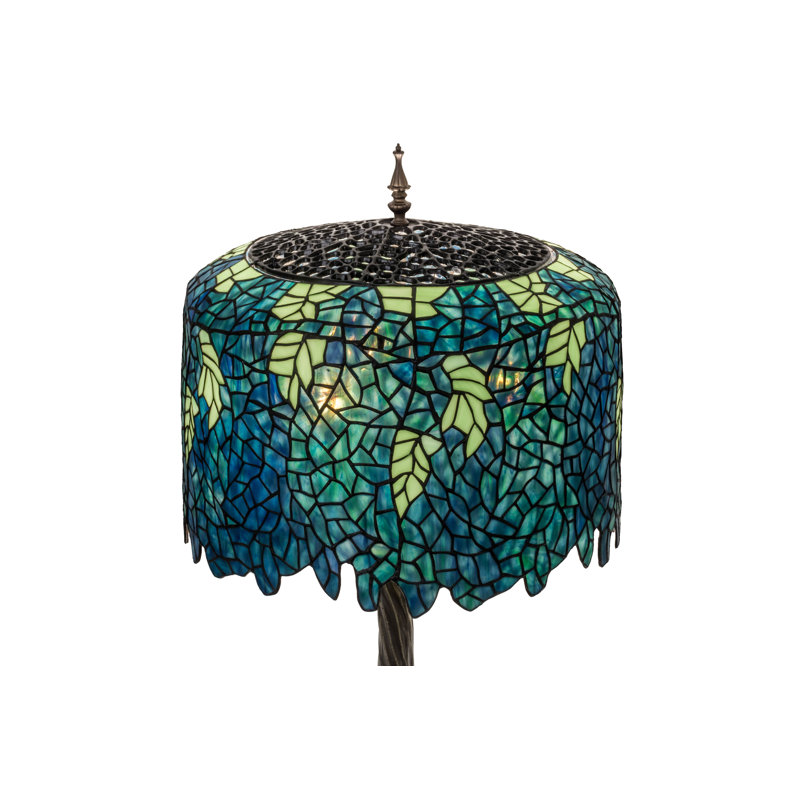 28" High Tiffany Wisteria Table Lamp 
