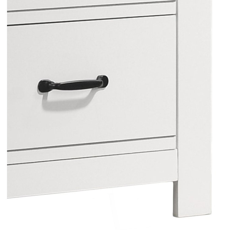 2-Drawer Nightstand, Bedside Table, Bed Side Table