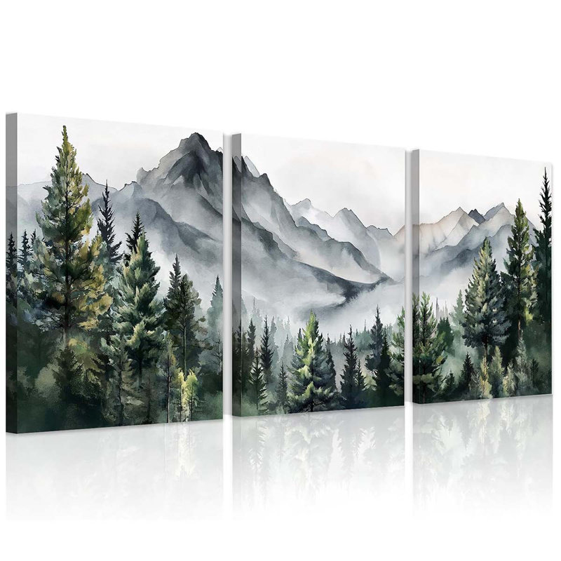 3 Piece Wrapped Canvas Print