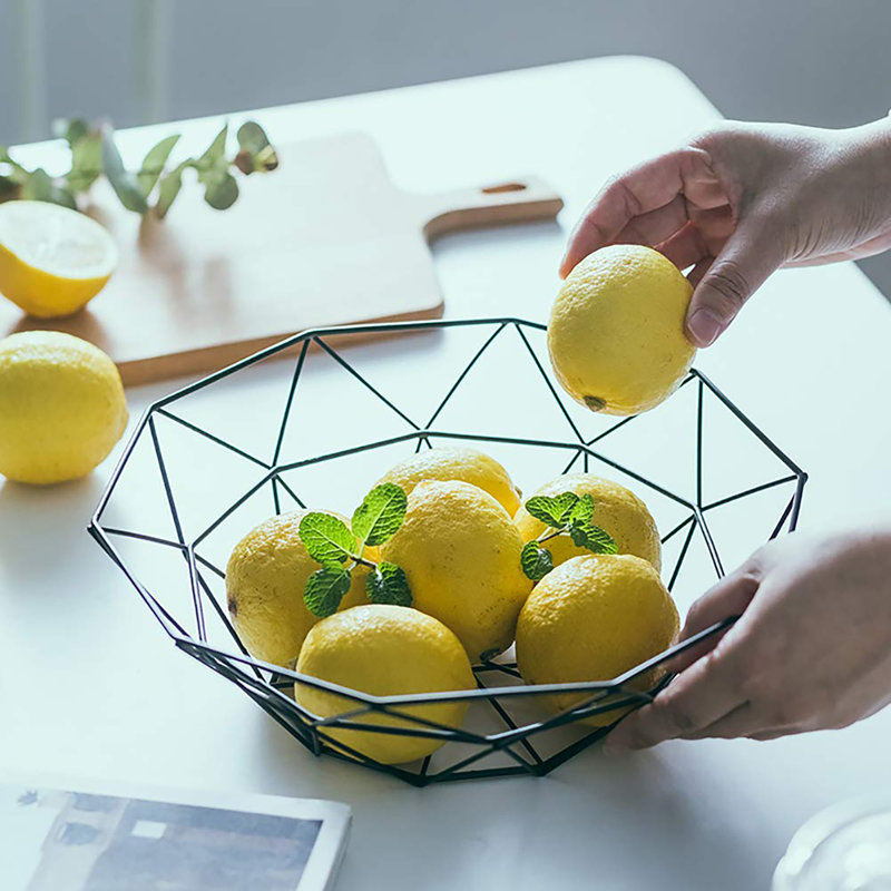 Metal Wire Fruit Bowl