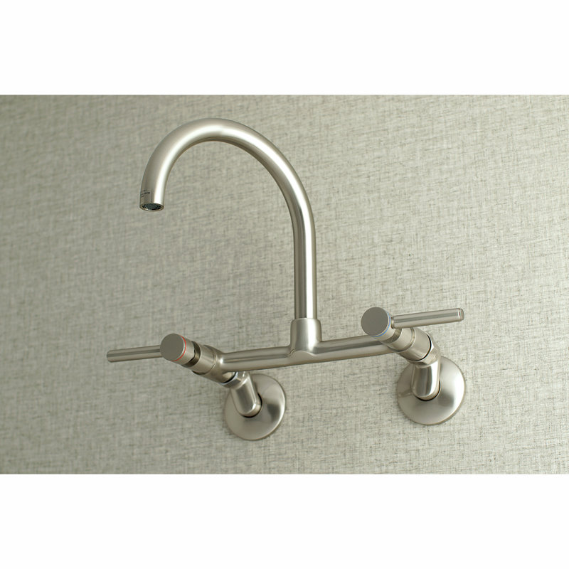 Robinet de pont Concord, Nickel brossé