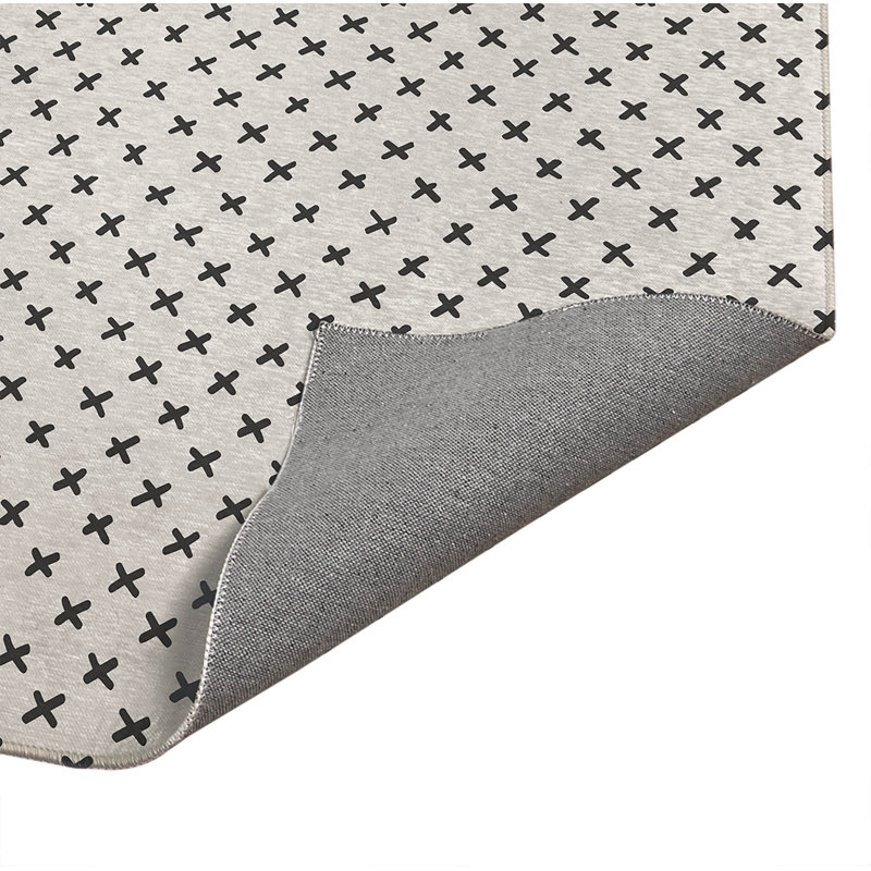 Tapis d'extérieur antidérapant Criss Cross, Rectangle 5 pi x 7 pi