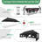 10x30 Pop Up Canopy Tent with 8 Removable Sidewalls, Easy Setup Canopy with Roller Bag and Sandbags, Waterproof UPF50+ Gazebo for BBQ Party Wedding Events-111822180