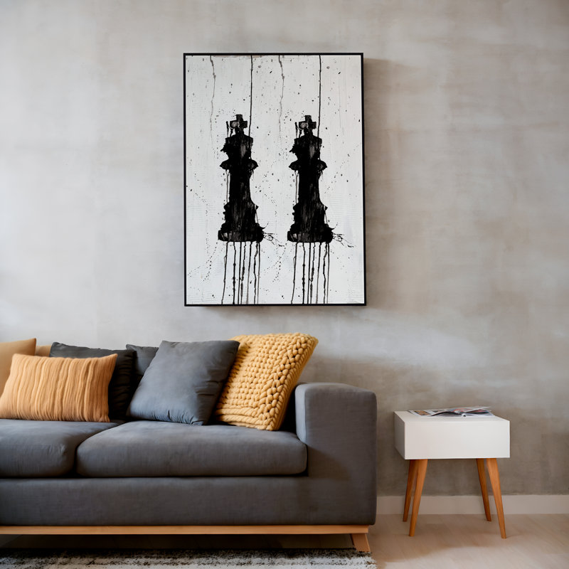 “Two Kings” By kent youngstrom Painting Print, 20" H x 15" W