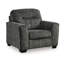 Chaise d'appoint Layla, polyester, rembourrage très moelleux-110740827
