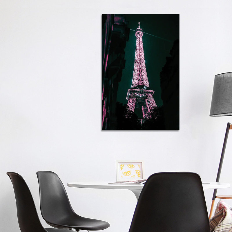 Paris 1 Piece Wrapped Canvas Wall Art, 101.6 cm H x 66.04 cm W x 3.175 cm D