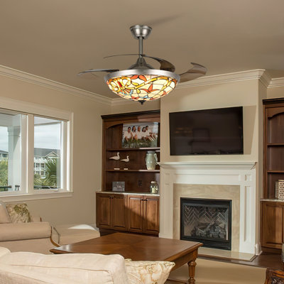 Everhardt 42'' Ceiling Fan with LED Lights
