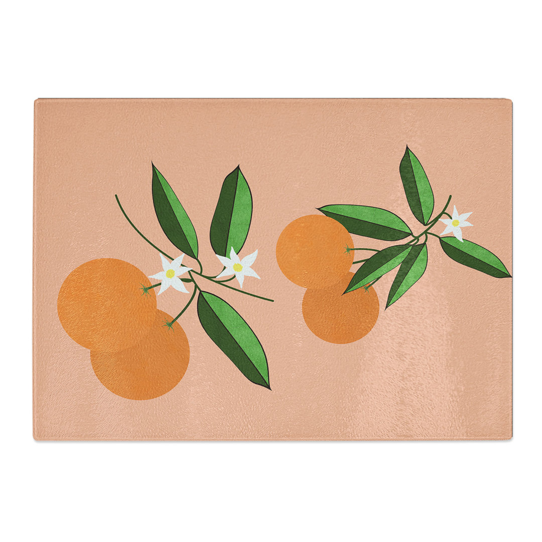 Orange Blossom Chopping Board