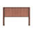 Modern Wooden Headboard with Arched Corrugated, Fits Queen Size Beds, Vertical Grain Design, Farmhouse & Vintage Style, Easy Assembly-1422851305
