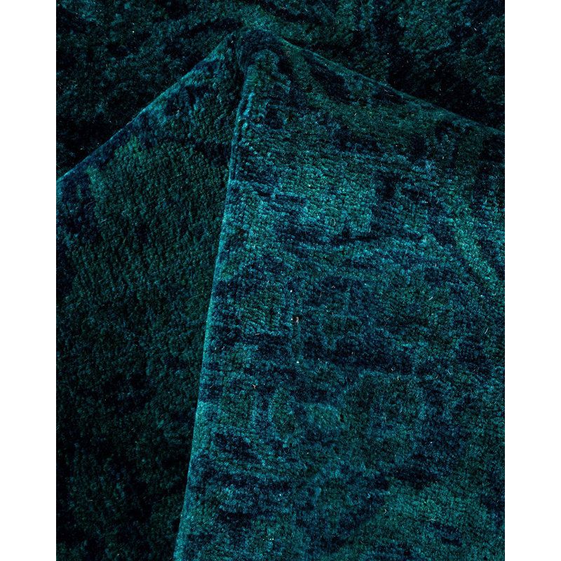 Fine Vibrance One-of-a-Kind 4' 3" X 6' 2" Hand Knotted Area Rug