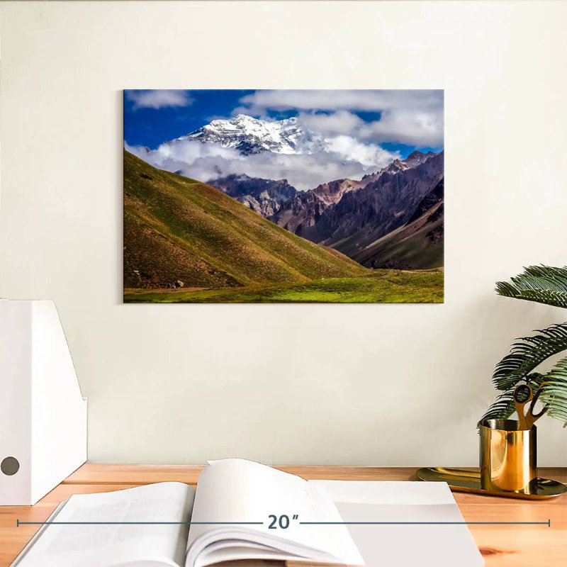 Harpa Cloudy Aconcagua, 8" H x 12" W