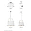 Clarke One Light Medium Wall Sconce with On/Off Pull Chain-2146262420