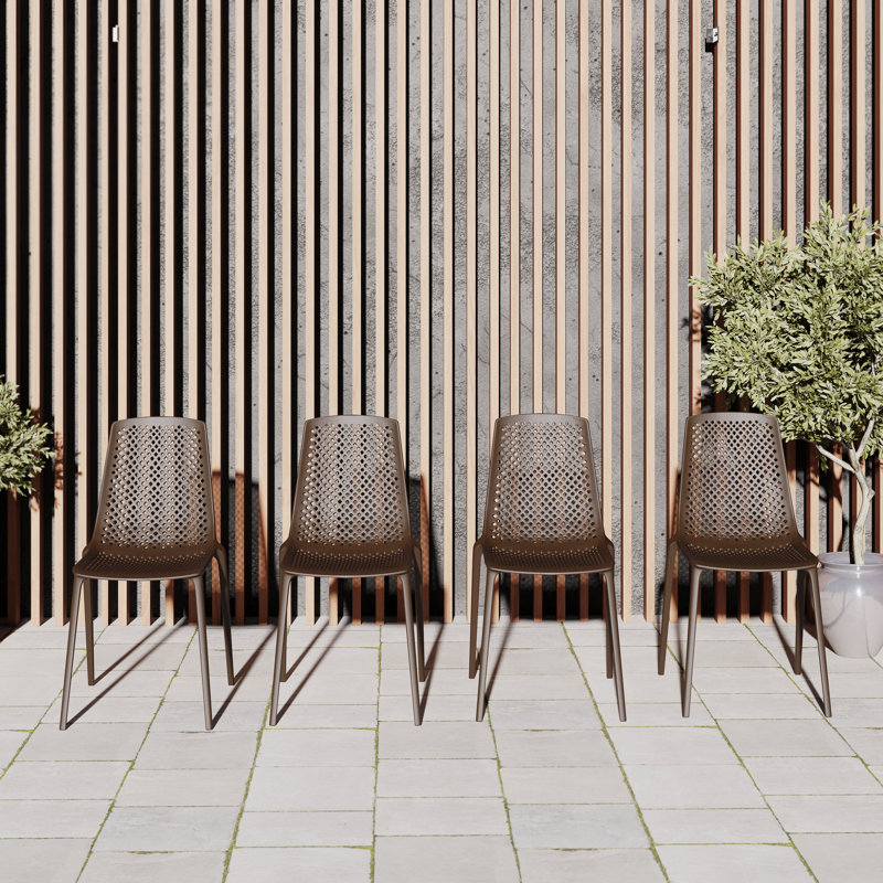 Chaise de patio Rafael, Brun
