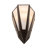 Brum Steel Flush Mounted Sconce