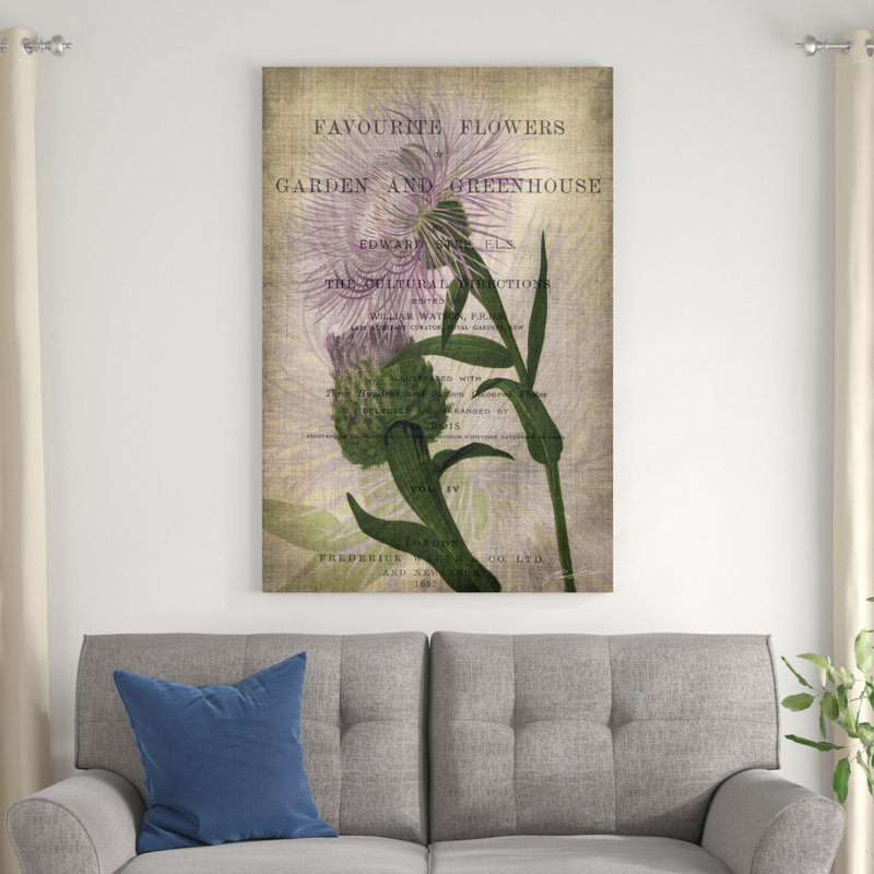 Fleurs préférées II, H 48 po x l 32 po x P 1,25 po