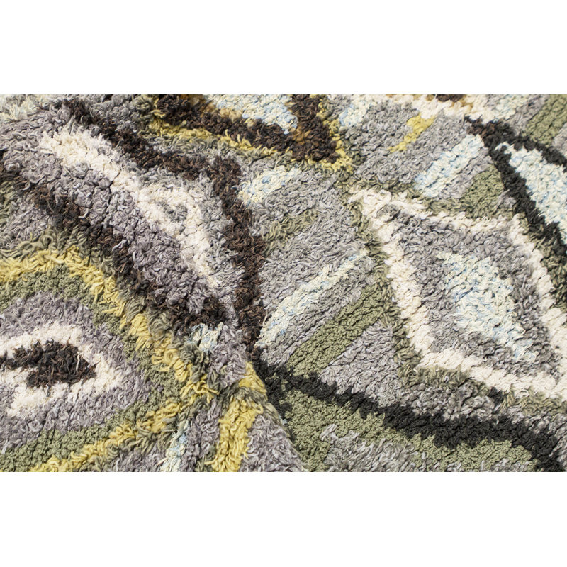Wool Geometric Indoor Rug
