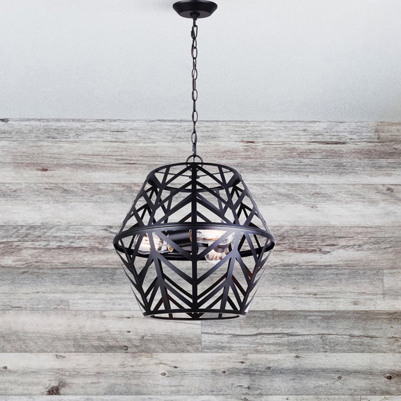 Maud 3 - Light Geometric Chandelier
