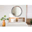 Huldar Glass Flat Wall Mirror