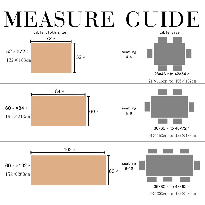 Dakota Fields Tablecloth, Original Design Hand Drawing Art Print Table Cloth, Washable Water Resistance Microfiber Decorative Water-proof Rectangle Table Cover Tape 8