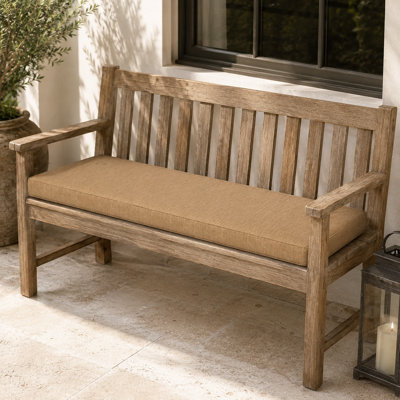 Coussin de banc intérieur / extérieur Sunbrella®, 3 po d'épaisseur