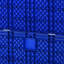 Contenant en vrac pliable avec portes, capacité de 600 lb, bleu, empilable pour 4 piles de hauteur, contenant de 31,7 po de largeur - accès facile, profondeur 39,27 po