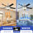 Lafay 52'' Ceiling Fan with LED Lights