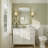 Aevar Tempered Glass and Aluminum Alloy Framed French Cleat Mounted Wall Mirror-1318797116-1321465678