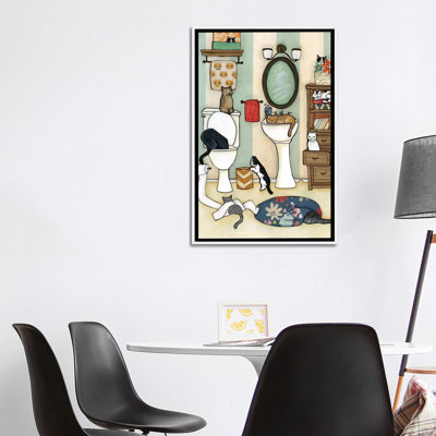 The Big Black Cat» par Jamie Morath-impression d’art graphique