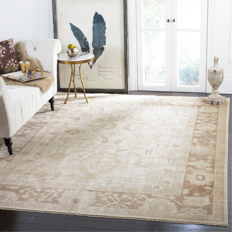 Oriental Hand Knotted Wool Oriental Rug, Rectangle 10' x 14'