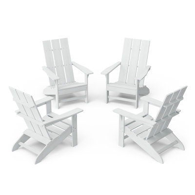 Freedom 4-Piece Modern Adirondack Conversation Set