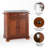Hedon Granite Top Kitchen Cart-910881248