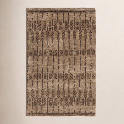 Vanna Hand-Knotted Striped Wool Rug