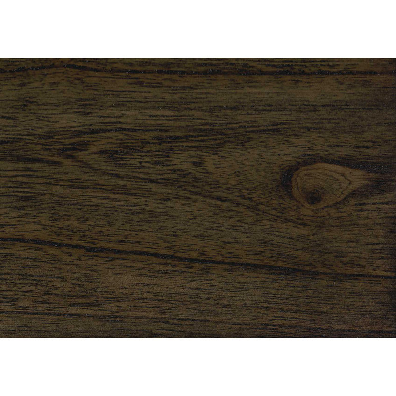 Bureau en bois moderne moderne avec tiroir à clavier 1 pièce, Gris brun