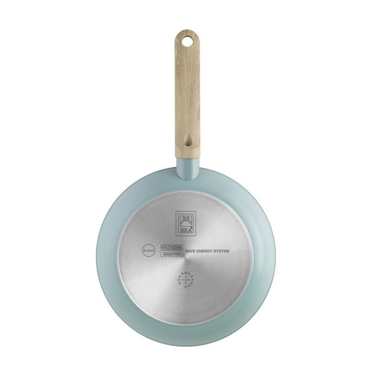 7.1 MONIX Non-Stick Forged Aluminum Frying Pan, Blue Skillet