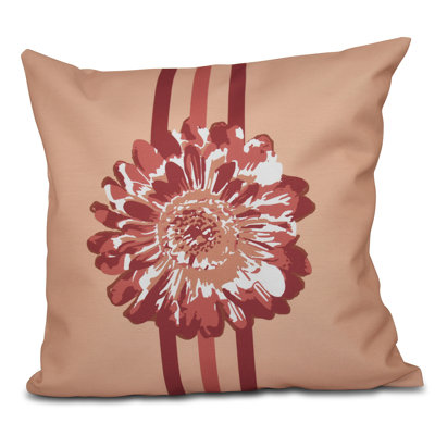 Coussin décoratif carrée d’extérieur Flower Child