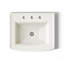 Archer® Vitreous China Rectangular Drop-In Bathroom Sink with Overflow-1019974139-1028228901
