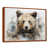 Brown Floater Framed