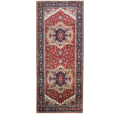 One-of-a-Kind 5'1" X 11'7" New Age Runner Area Rug in