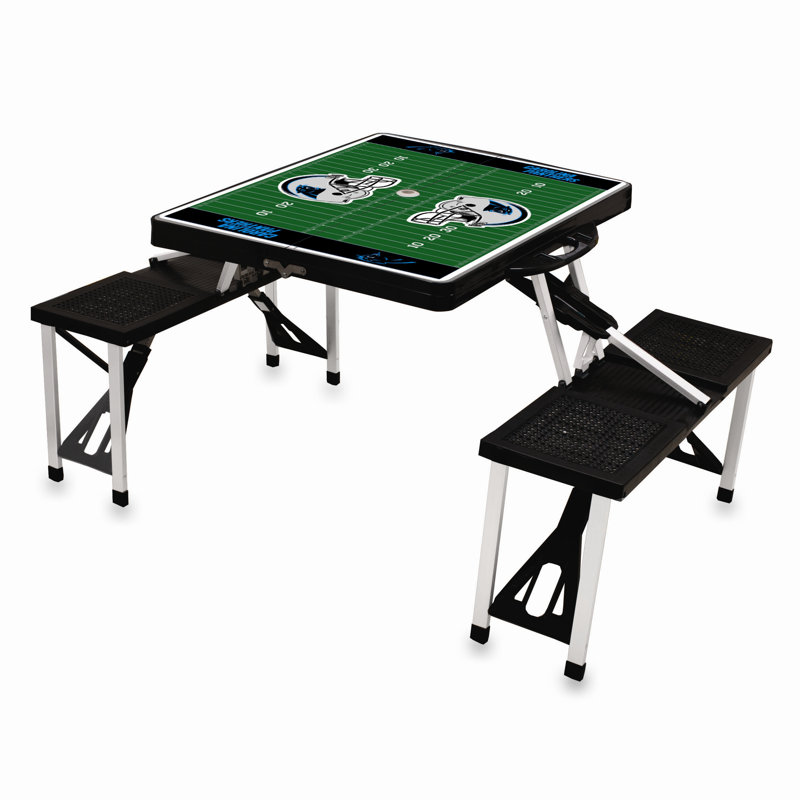 NFL Outdoor , in. W 33.75 in. D, Black, Carolina Panthers