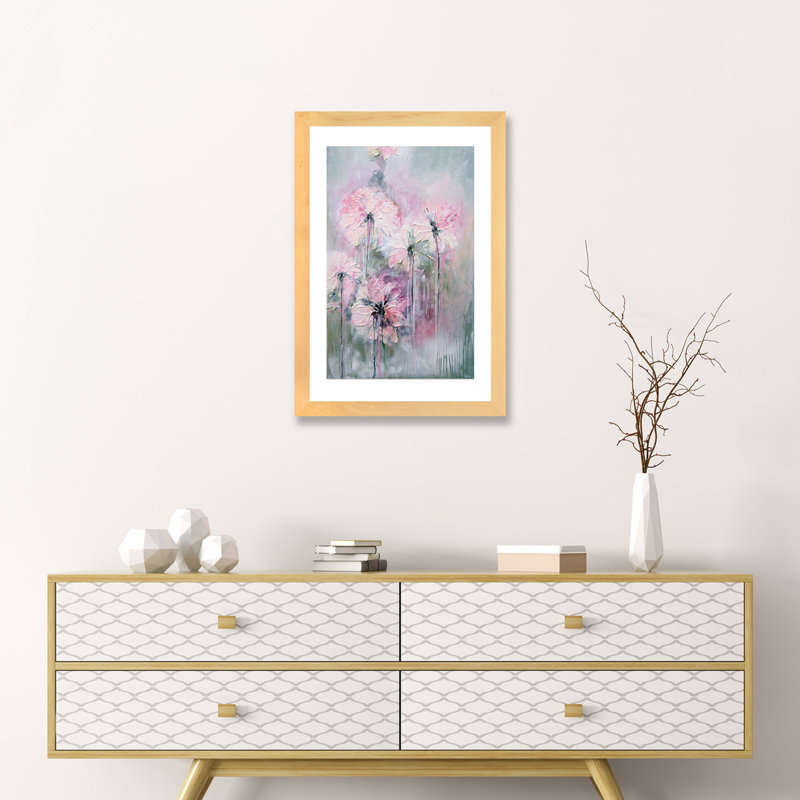 «Gentle Summer Rain», reproduction d'art, H 24 po x l 16 po x P 1 po, Papier bois naturel