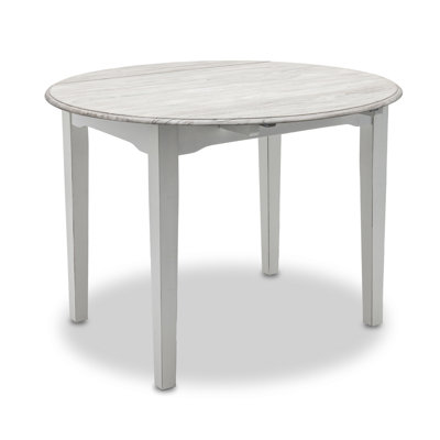 Caidan Extendable Pine Round Solid Wood Dining Table